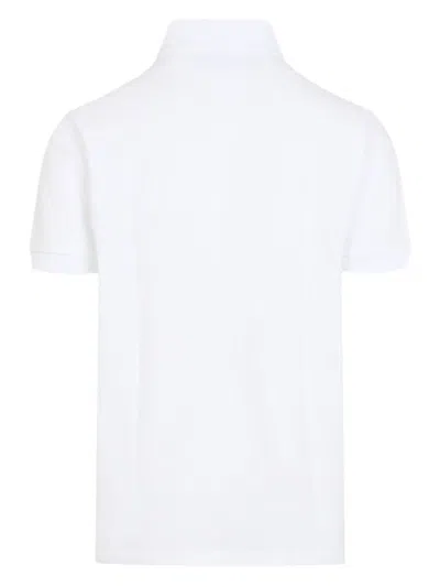 Etro Cotton Piqué Polo Shirt In White