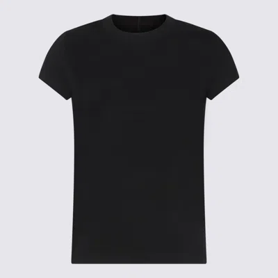 Rick Owens Black Cotton T-shirt