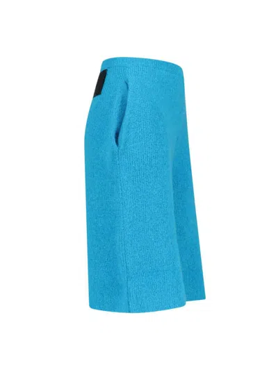 Jw Anderson Straight Leg Trousers Elastic Waistband In Blue