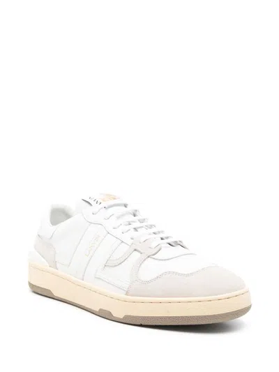 Lanvin Clay Sneakers Shoes In White