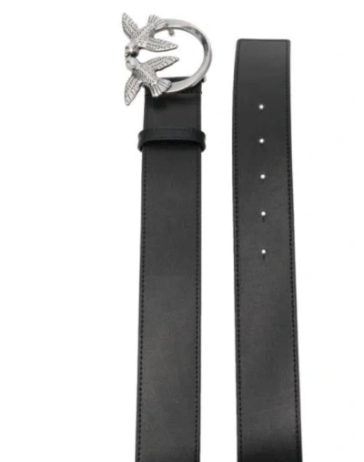 Pinko Love Birds Leather Belt