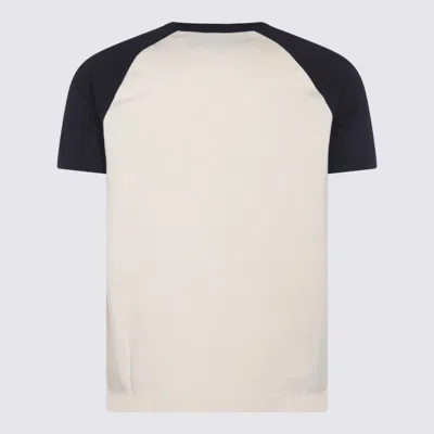 Valentino Sleeve Contrast Graphic Print Crew Neck