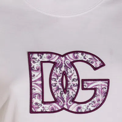 Dolce & Gabbana Logo Cotton T-shirt In White