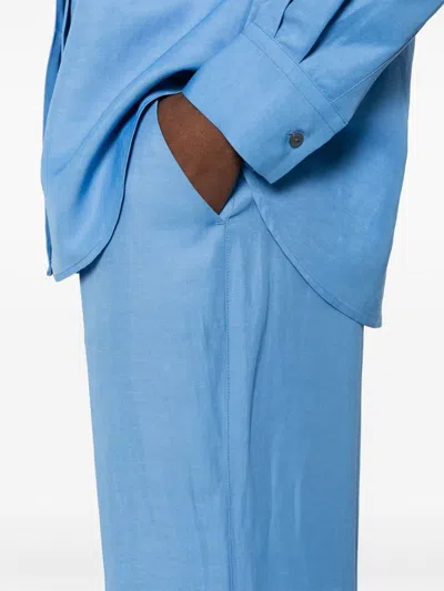 P.a.r.o.s.h Parosh Stylish And Comfortable Trousers In Blue