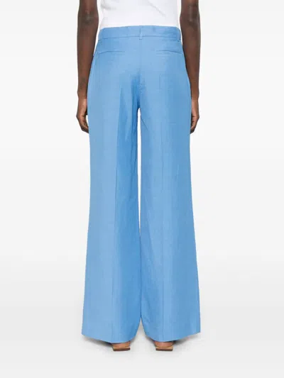 P.a.r.o.s.h Parosh Stylish And Comfortable Trousers In Blue
