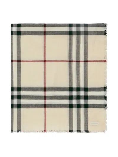 Burberry Women's Check Motif Scarf
