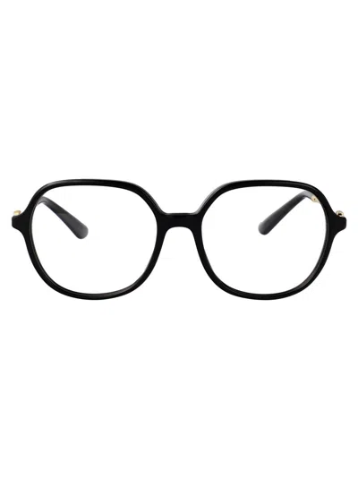 Dolce & Gabbana Logo Flat Mirror In Black
