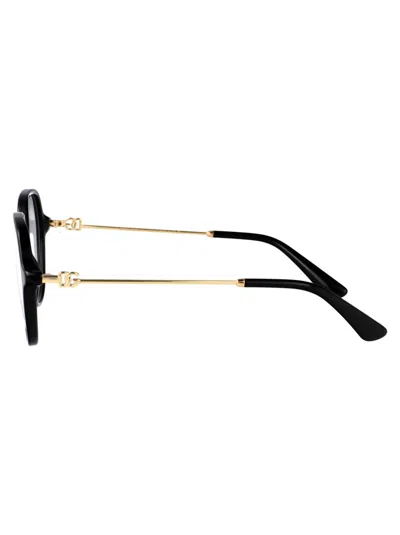 Dolce & Gabbana Logo Flat Mirror In Black