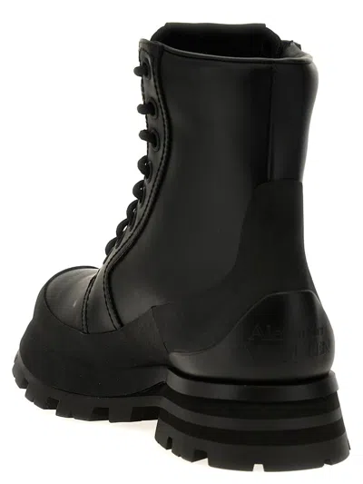 Alexander Mcqueen 'wander' Ankle Boots In Black