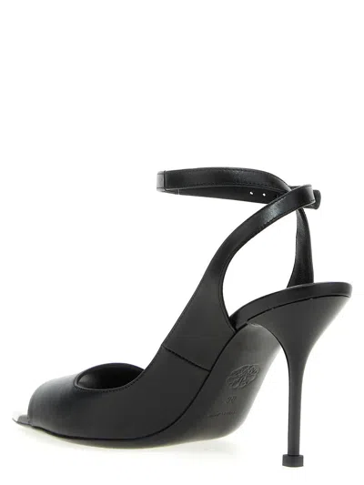 Alexander Mcqueen Mcqueen Punk Sandals In Black