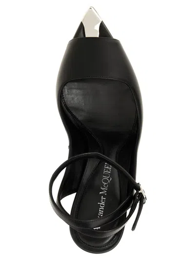 Alexander Mcqueen Mcqueen Punk Sandals In Black