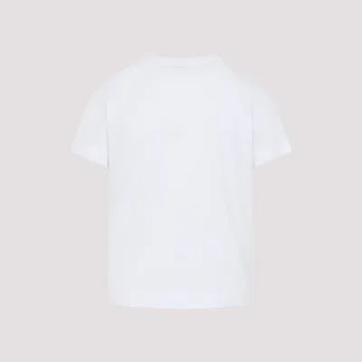 Givenchy Crew Neck Cotton T-shirt In White