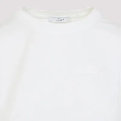 Givenchy Crew Neck Cotton T-shirt In White
