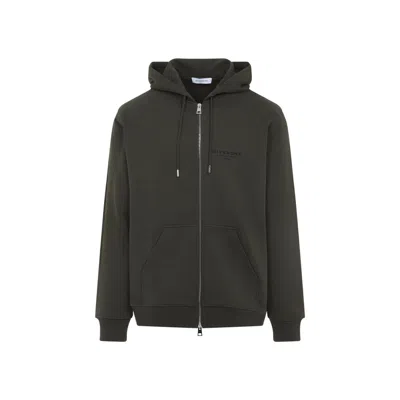 Givenchy Hooded Sweatshirt Front Pockets In Gray