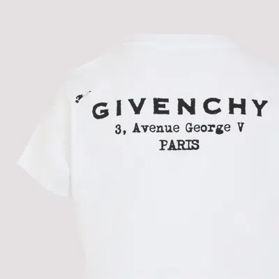 Givenchy Logo Short-sleeved T-shirt In White