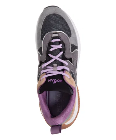 Hogan Panelled Lace-up Sneakers
