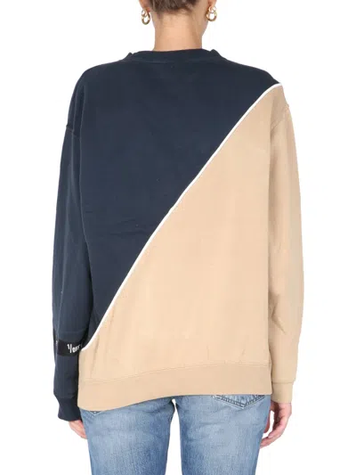 1/off Crew Neck Sweatshirt Unisex