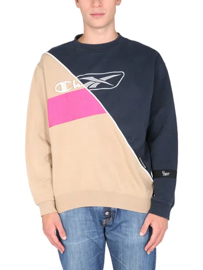 1/off Crew Neck Sweatshirt Unisex