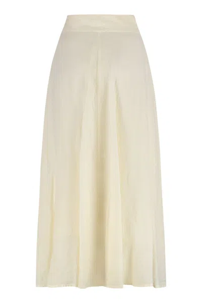 120% Lino Linen Skirt