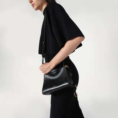 Alaïa Le Click Small Square Shoulder Bag In Glossy Leather