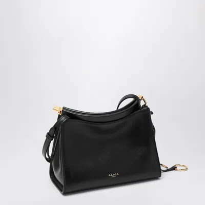Alaïa Le Click Small Square Shoulder Bag In Glossy Leather