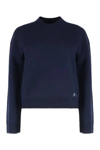 Apc A.p.c. Esther Virgin Wool Crew-neck Sweater