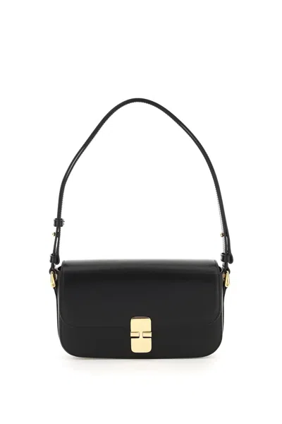Apc A.p.c. Grace Leather Crossbody Bag