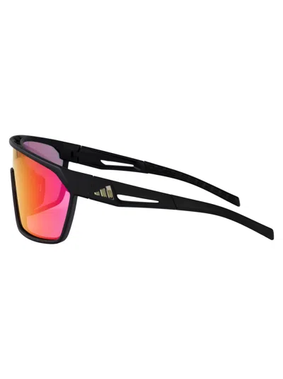 Adidas Originals Nero Opaco / Viola Grad E/o Specchiato Injectate Sunglasses