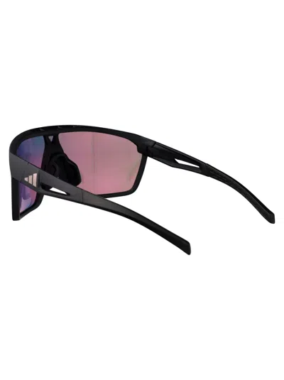 Adidas Originals Nero Opaco / Viola Grad E/o Specchiato Injectate Sunglasses