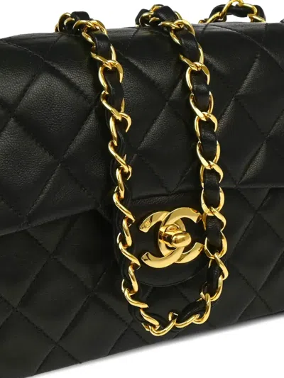 Pre-owned Chanel 1992 Mini Square Flap Shoulder Bag