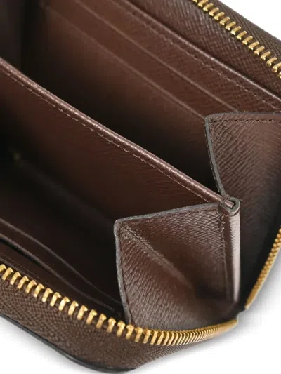 Pre-owned Louis Vuitton 2017 Damier Ebene Zippy Wallet