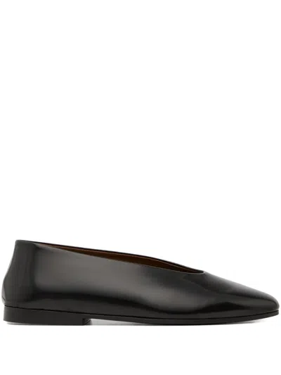 Marsèll Patent-leather Ballet Flats In Black