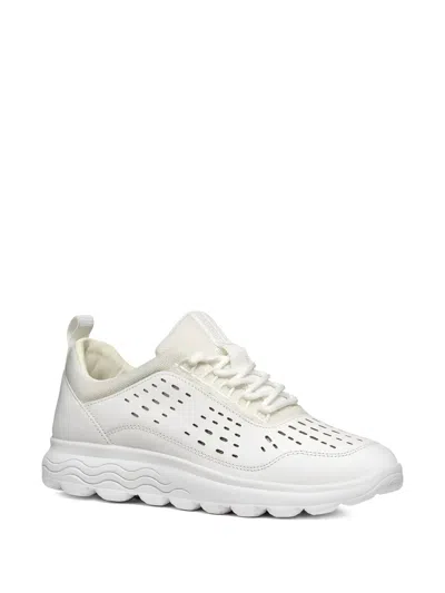Geox Spherica Perforated Lace-up Sneakers