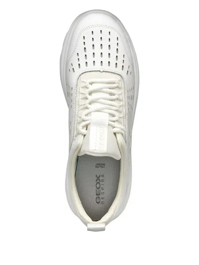 Geox Spherica Perforated Lace-up Sneakers