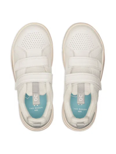 On The Roger Double-strap Trainers In White