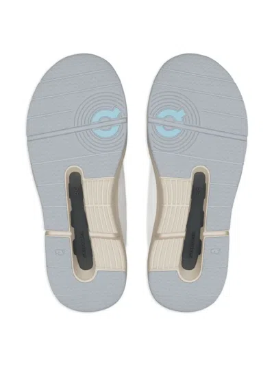 On The Roger Double-strap Trainers In White