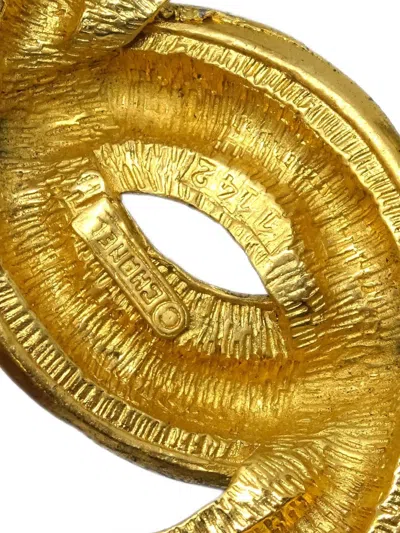 Pre-owned Chanel 1990-2000s Cc Brooch