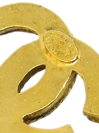 Pre-owned Chanel 1994 Cc Brooch