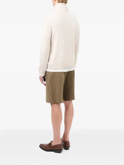 Our Legacy Stand-collar Zip-up Cardigan In Neutral