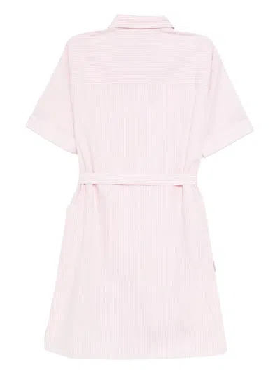 Chocoolate Striped-shirt Dress