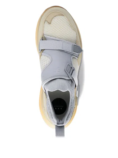 Saucony Grid X Ultra Mesh-upper Strap Sneakers