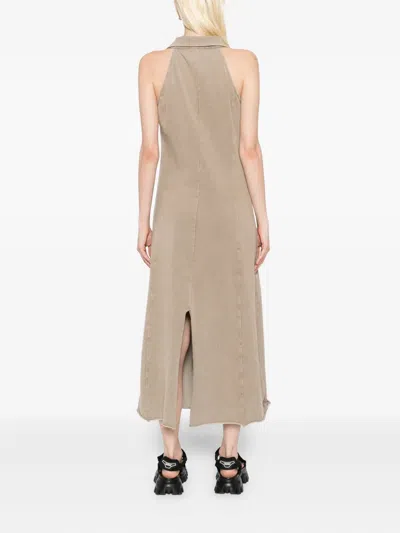 B+ab Sleeveless Midi Dress In Neutral