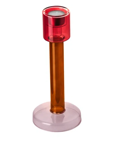 &k Amsterdam Bole Glass Cylindrical Candle Holder (28.9cm X 12cm)