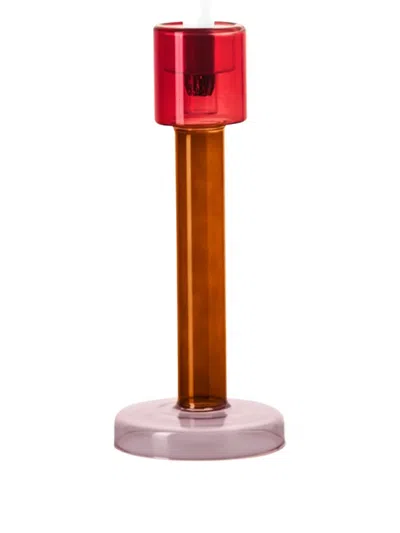 &k Amsterdam Bole Glass Cylindrical Candle Holder (28.9cm X 12cm)
