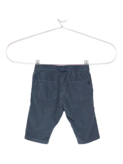 Molo Embroidered Corduroy Trousers In Gray