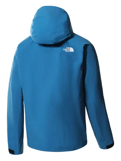 The North Face Circadian Hooded Zip-front Jacket In Blue