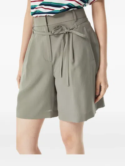 Studio Tomboy Pleated Waist-tie Shorts