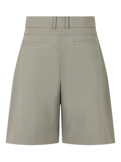 Studio Tomboy Pleated Waist-tie Shorts