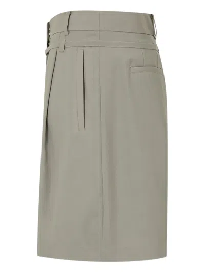 Studio Tomboy Pleated Waist-tie Shorts