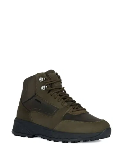 Geox Lace-up Boots In Multi